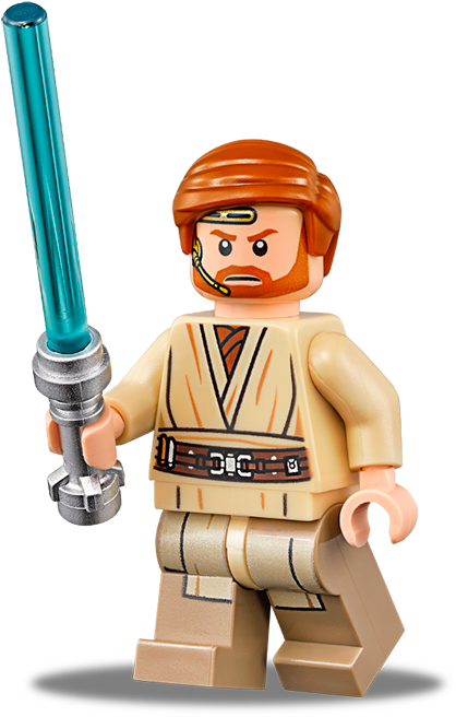 Lego Obi Wan Kenobi 2016 (504x672), Png Download