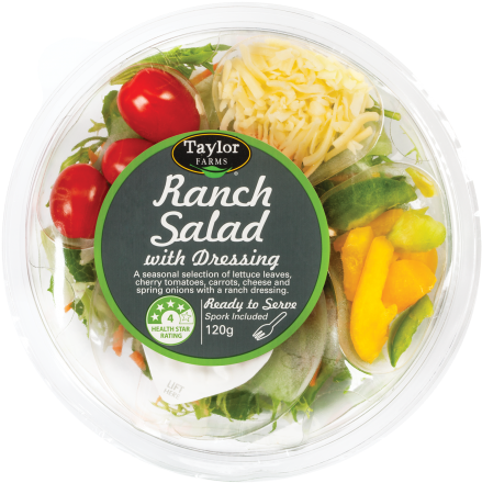 Taylor Farms Ranch Salad Bowl - Taylor Farms (441x589), Png Download