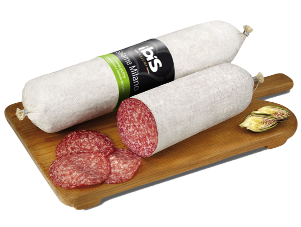 Salame Milano - Ibis Salami Milano (600x453), Png Download