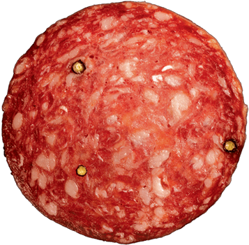 Genoa Salami - Cervelat (500x1000), Png Download