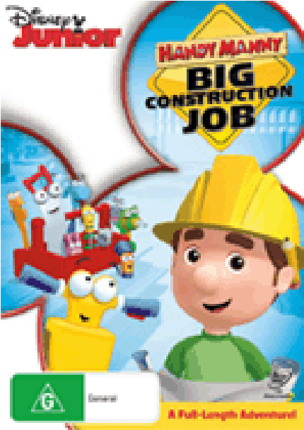 More Views - Handy Manny Big Construction Job - Dvd (1200x1200), Png Download