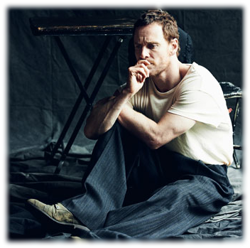 Michael Fassbender - Portraits - Michael Fassbender British Gq (363x360), Png Download