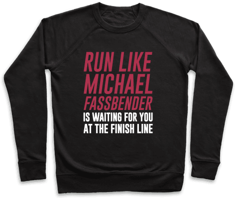 Run Like Michael Fassbender Is Waiting For You At The - You Are Dead Inside But It's Christmas (484x484), Png Download