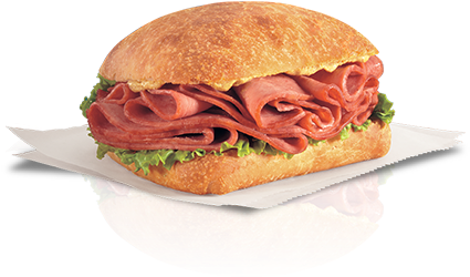 Deli Beef Salami - Deli Beef Bologna (436x436), Png Download