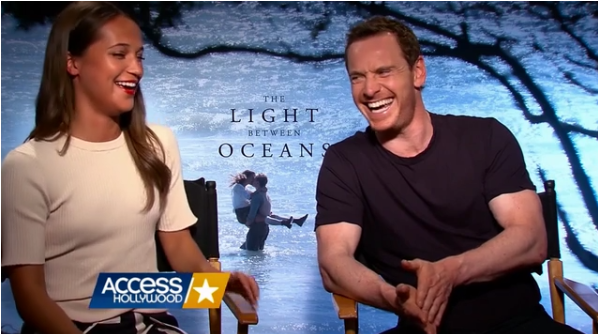 Alicia Vikander Et Michael Fassbender En Couple - Multimedia Software (1200x630), Png Download
