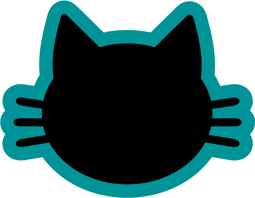 Black Cat (1024x1024), Png Download