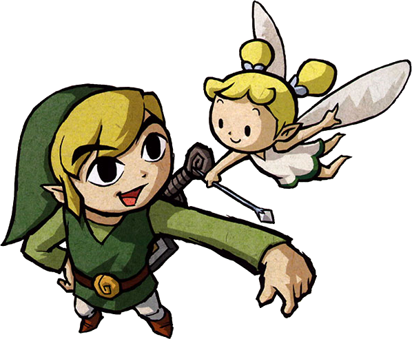 Link Wind Waker 9 - Wind Waker Link (598x492), Png Download