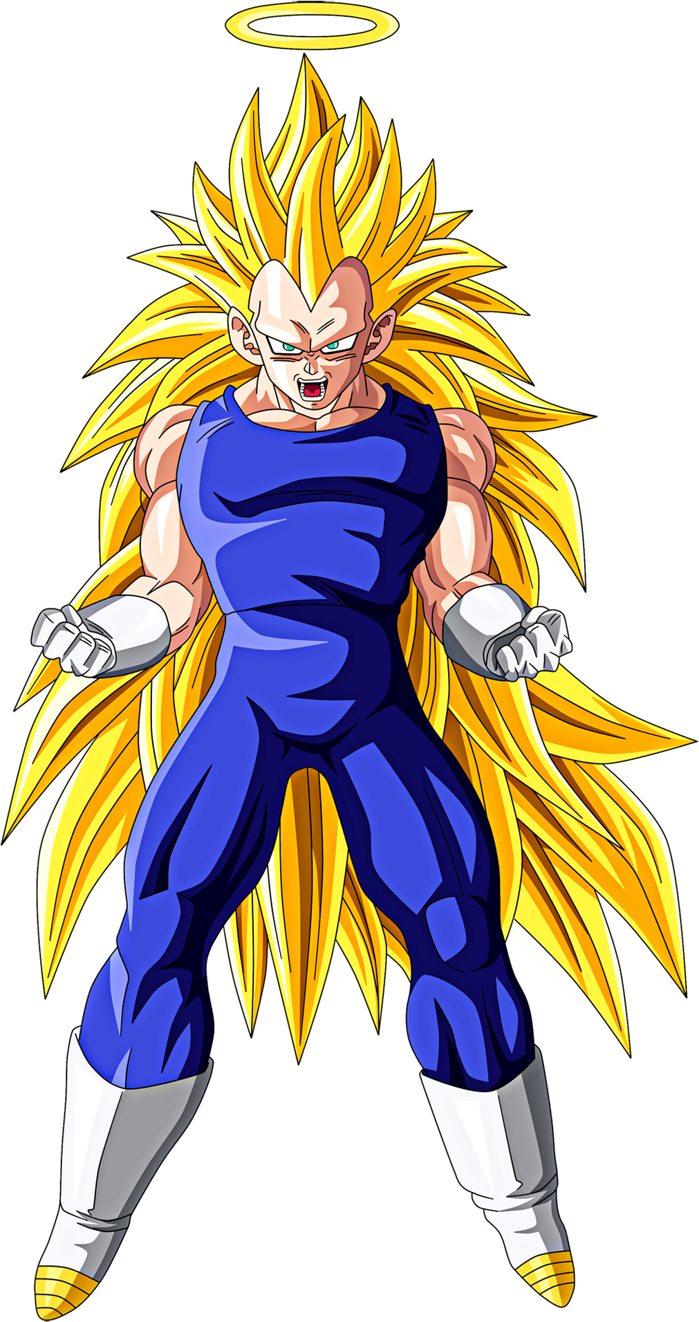 Dragon Ball Z Characters Vegeta - Dragon Ball Z Vegeta Super Sayen (1140x1978), Png Download