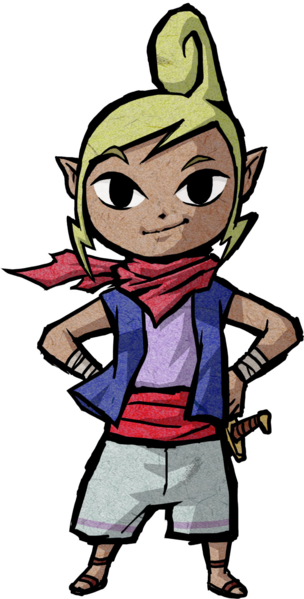Zelda Wind Waker - Zelda Wind Waker Pirate (304x599), Png Download