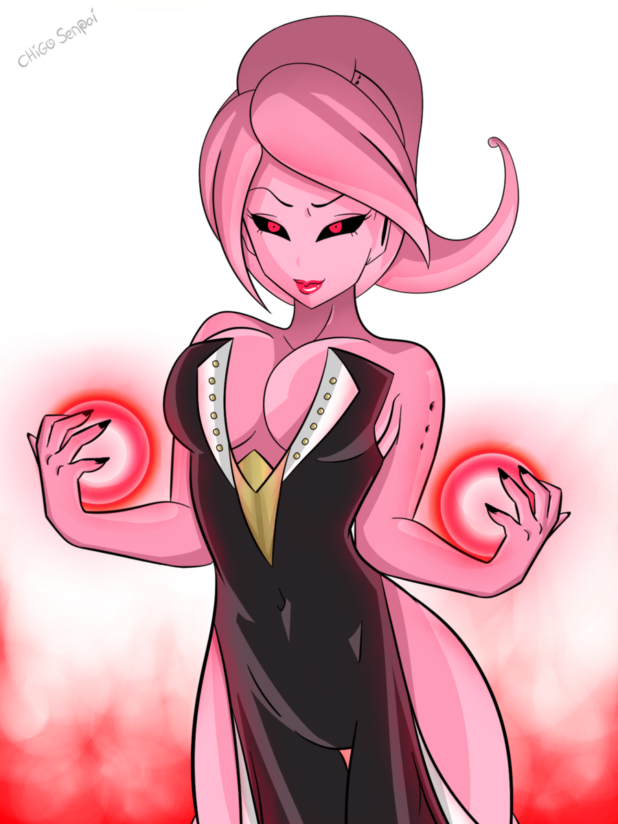 Download Dragon Ball Z Clipart Majin Buu Chi-chi Piccolo - Dragon Ball Z (900x1200), Png Download