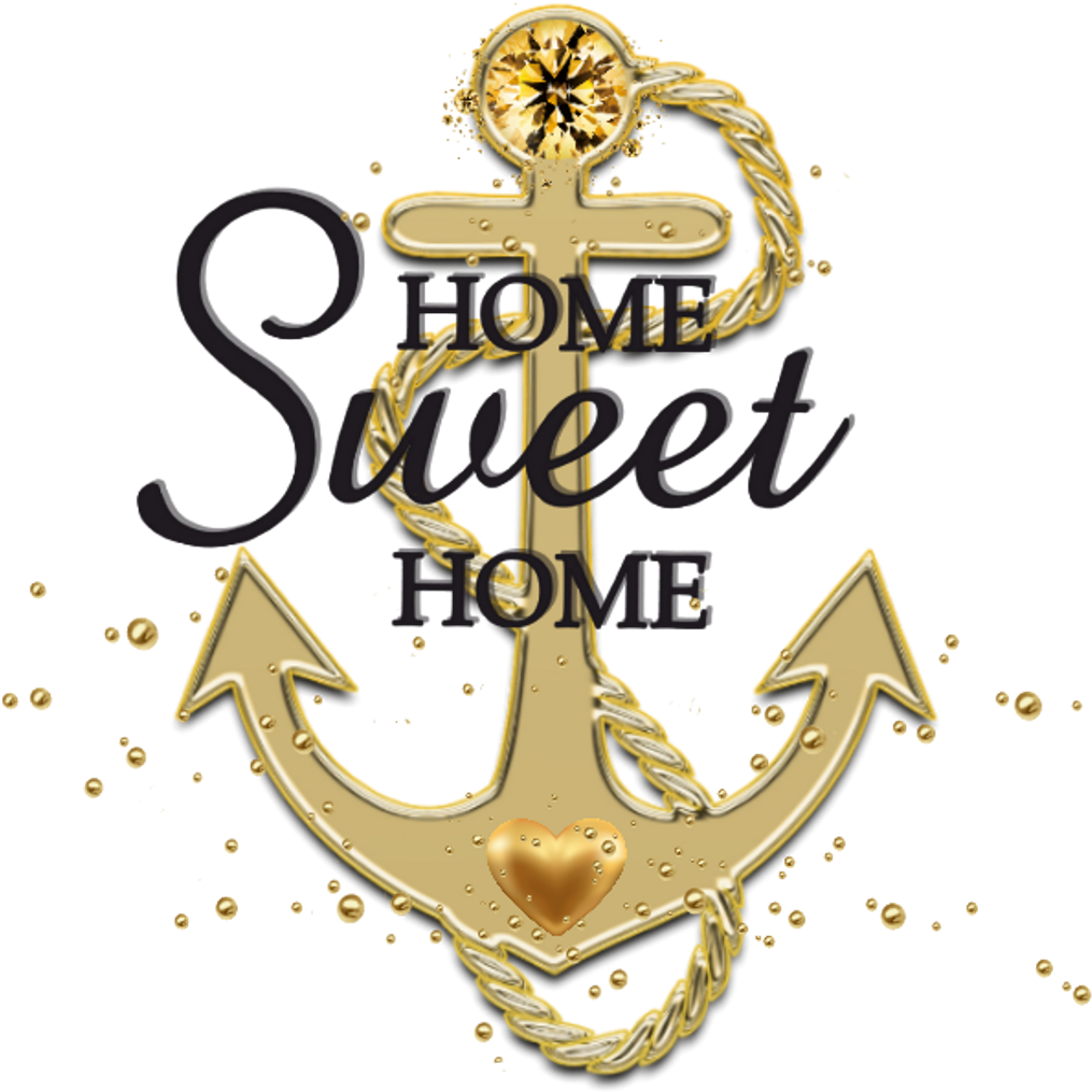 Homesweethome Home Goldenanchor Anchors Golden Gold - Anchor (1024x1024), Png Download