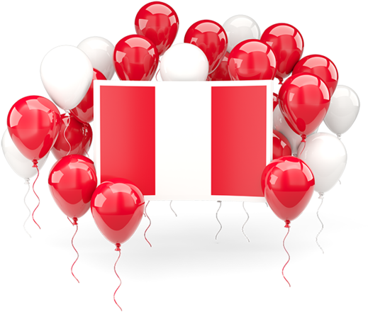 Red And Green Balloons Png (640x480), Png Download