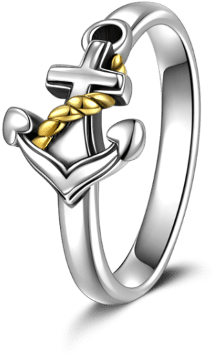 Soufeel Rings Soufeel Peach Flower Ring Sterling Silver (750x750), Png Download
