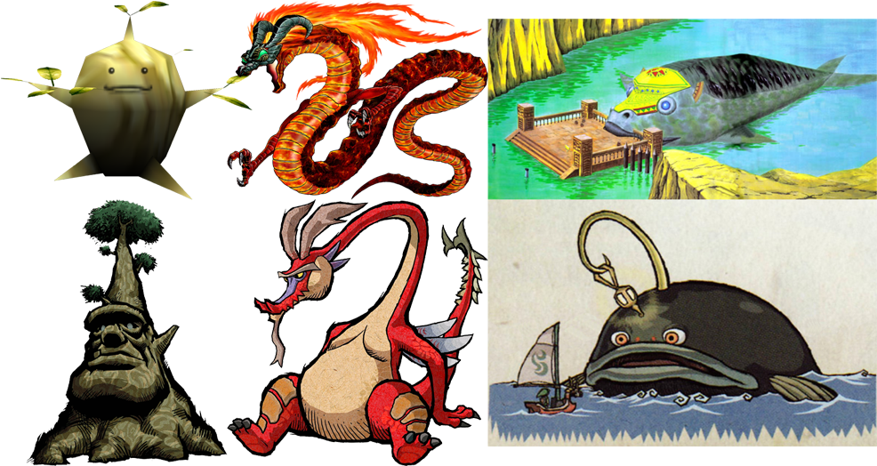 Zelda Spirit Descendants - Jabu Zelda Wind Waker (1000x563), Png Download
