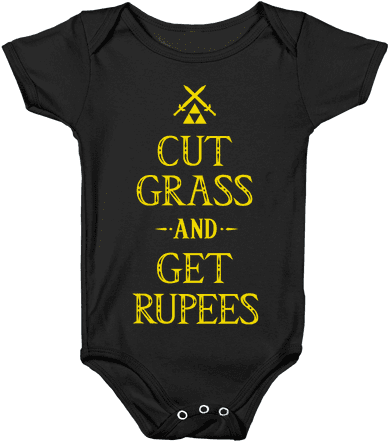 Cut Grass Get Rupees Baby Onesy - Disney Onesies Baby (484x484), Png Download