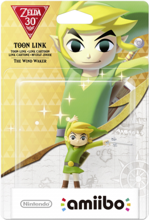 Nintendo Nintendo - Wind Waker Link Amiibo (365x500), Png Download