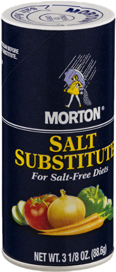 Morton Salt Substitute For Salt Free Diets 2 Bottle (600x600), Png Download