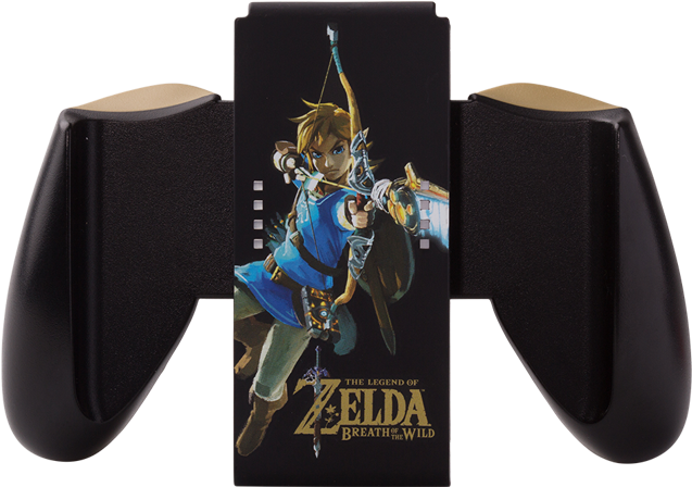 Joy-con Comfort Grip - Legend Of Zelda: Breath Of The Wild Nintendo Wii-u (640x480), Png Download