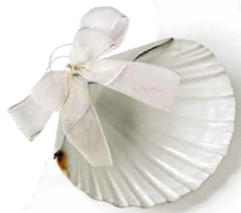 Concha De Plata Para Bautizo (700x418), Png Download