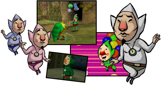 Tingle May Be A Hero In The Business World, But He - Tingle Zelda (549x294), Png Download