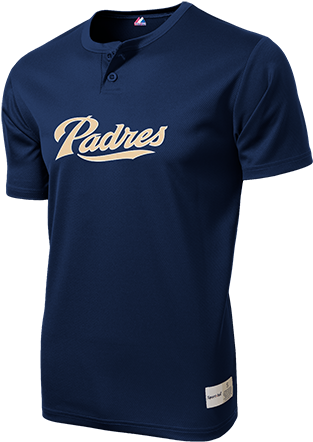 Padres Mlb 2 Button Youth Jersey - Maillot De Foot 2018 (450x450), Png Download