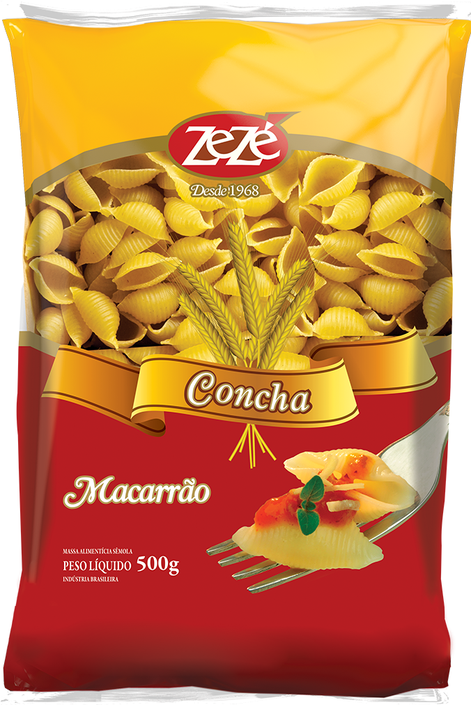 Concha 500g - Biscoitos Zeze (729x1034), Png Download
