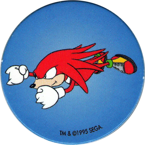 Sonic The Hedgehog 02 Knuckles The Echidna - Knuckles The Echidna (600x600), Png Download