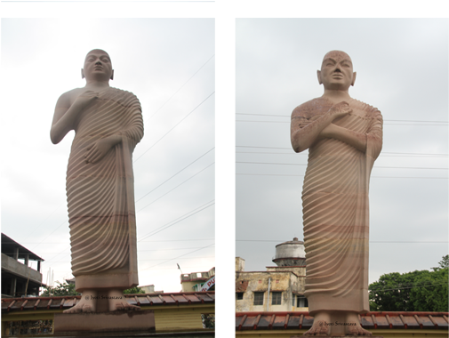 The Great Buddha Statue / Bodh Gaya, Bihar - The Great Buddha Statue (600x480), Png Download
