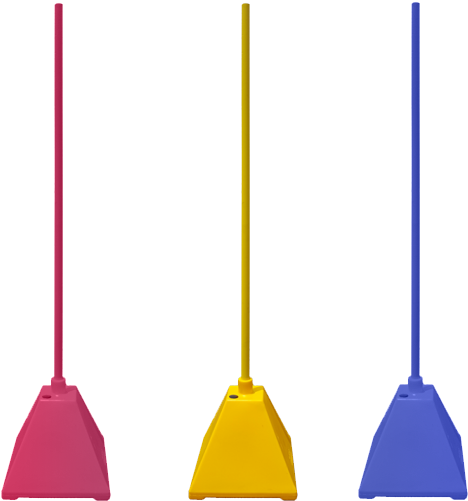 Pyramid Sign Base - Broom (540x540), Png Download