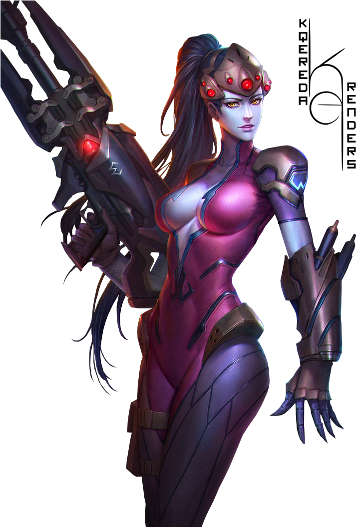 Fantasy Art, Fantasy Women, Overwatch Widowmaker, Overwatch - Widowmaker Cosplay (758x1053), Png Download