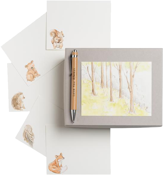 Download Love You Always Note Card Box Picture Frame PNG Image with