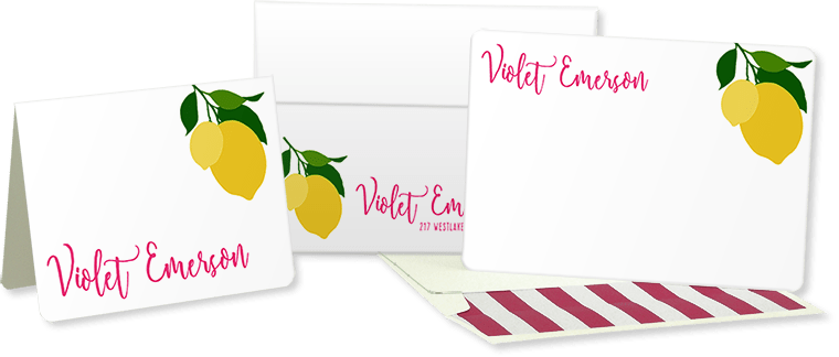 Lemon Mc - Stationery (760x324), Png Download