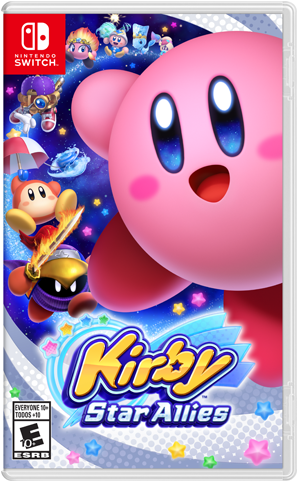 Kirby Star Allies Box Art - Kirby Star Allies Switch (640x480), Png Download