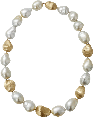 Baroque Pearl Necklace - Bracelet (480x480), Png Download