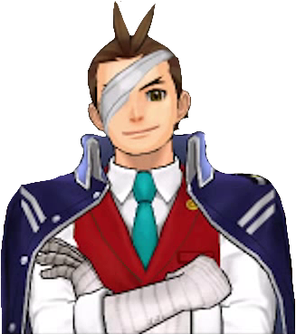 Apollo Justice Is All You Need In Your Entire Life - Apollo Justice Dual Destinies (350x368), Png Download