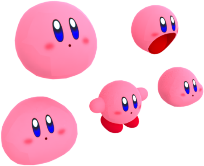 Download Zip Archive - Kirby (750x650), Png Download