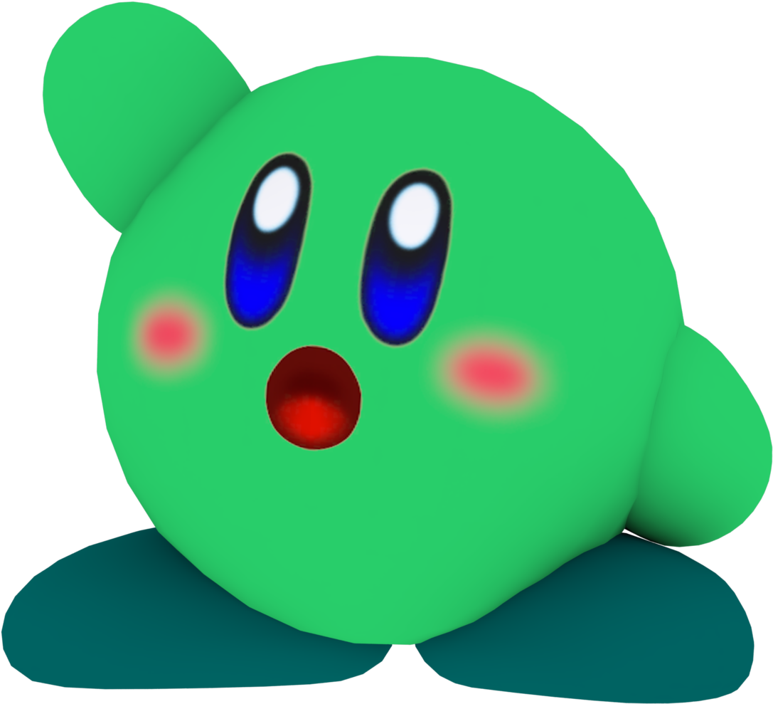 Kirby Waddle Dee King Dedede Dedede Kirby Star Allies - Kirby Model (1280x1280), Png Download