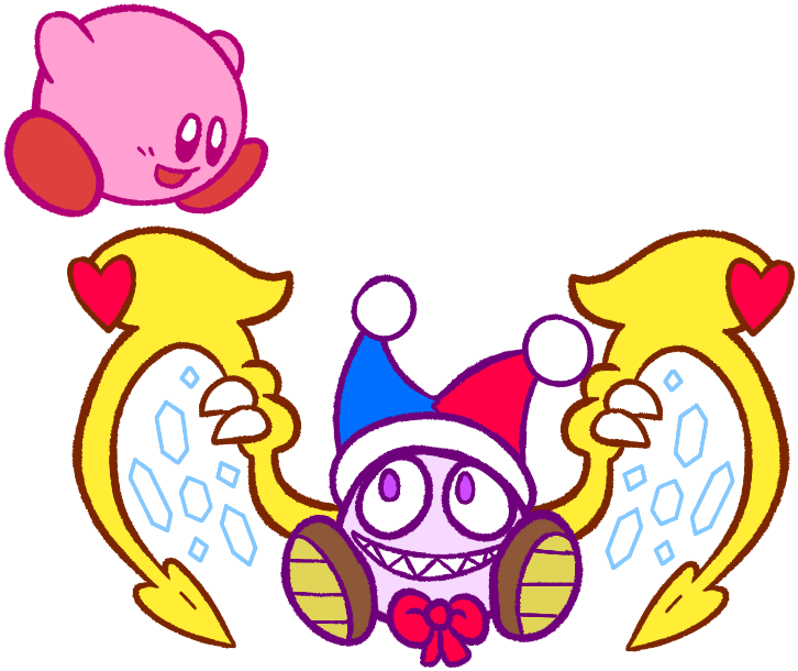 Marx Confirmed For Kirby - Kirby X Marx (780x700), Png Download