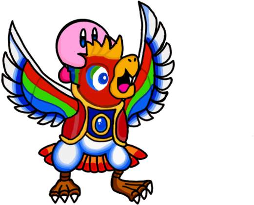 Artworkwhat Bird Bird Should've Gave You In Star Allies - Kirby Star Allies (1024x709), Png Download