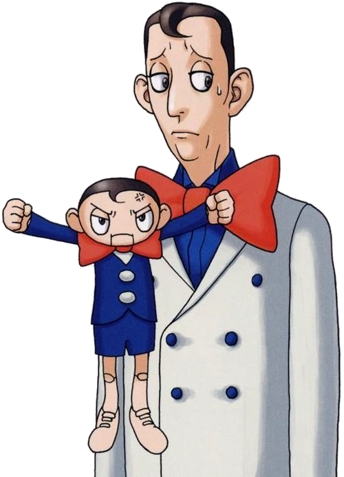 The Ace Attorney Wiki - Phoenix Wright Benjamin Woodman (500x692), Png Download