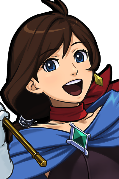 La Hija Adoptiva De Nuestro Protagónico Preferido, - Ace Attorney (400x600), Png Download