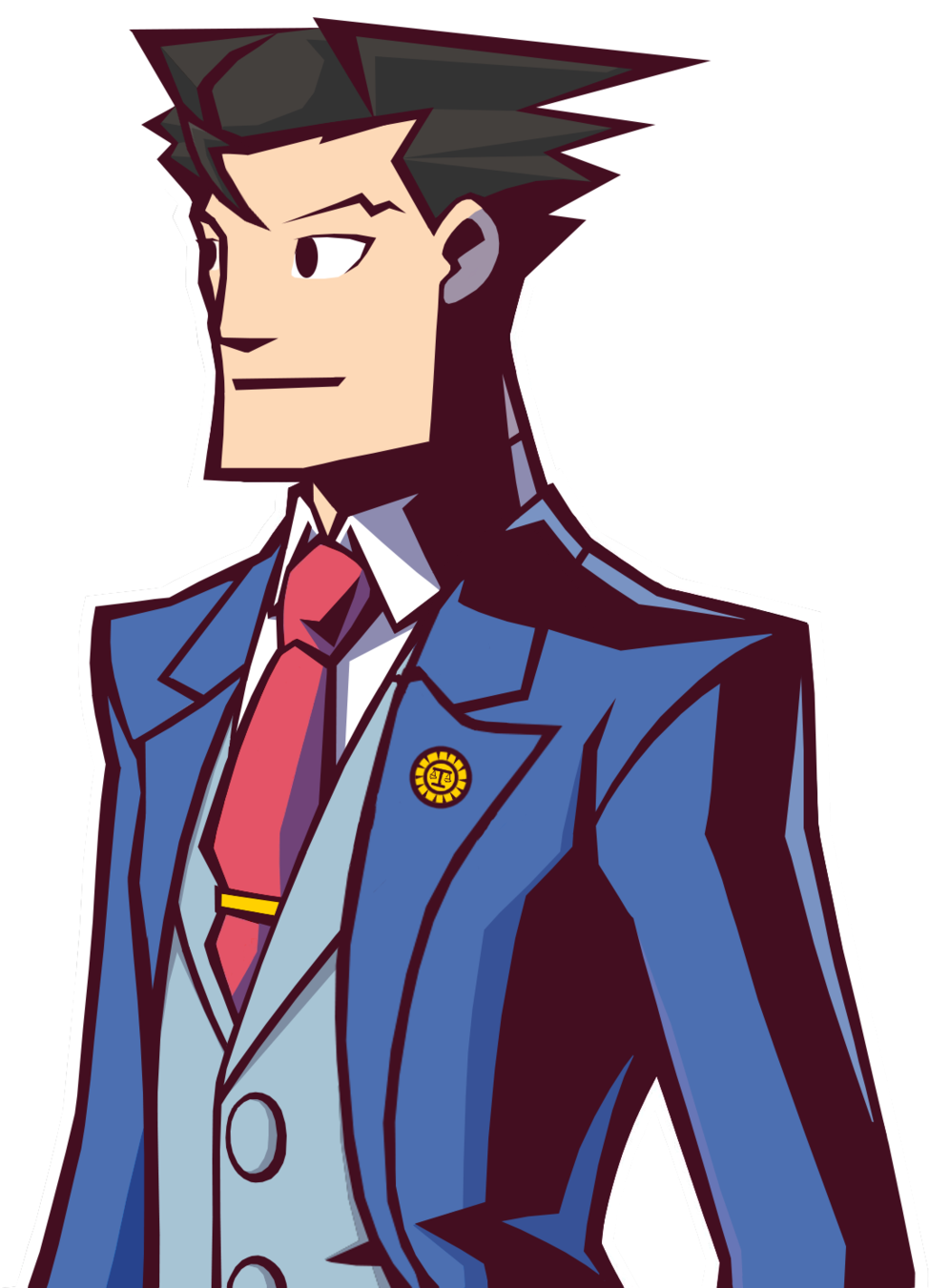 Ace Attorney Phoenix Wright - Ghost Trick Phantom Detektiv - Game Console - German (1024x1380), Png Download