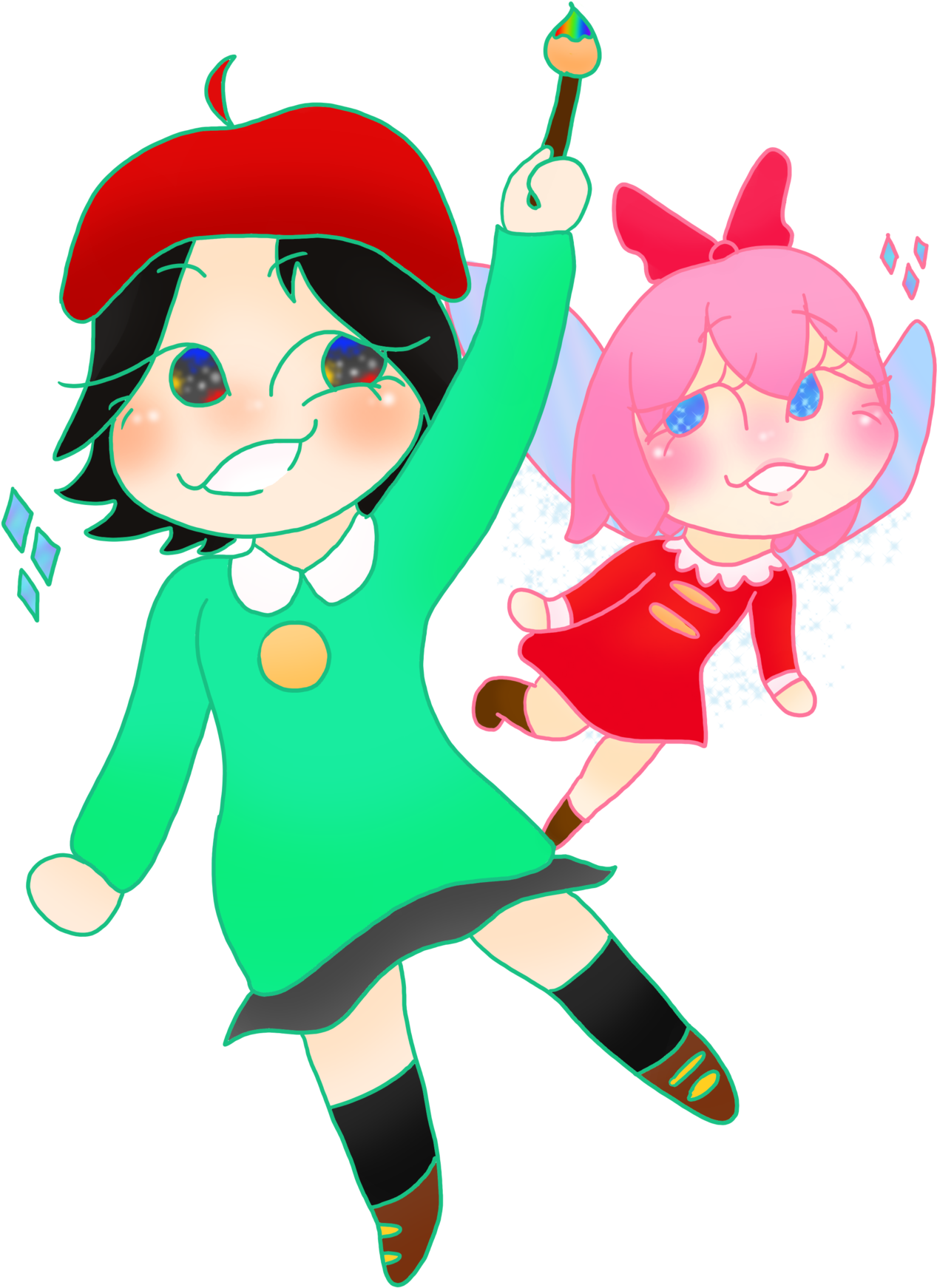 I'm So Happy These Two Were Confirmed For Kirby Star - Cartoon (1280x1801), Png Download