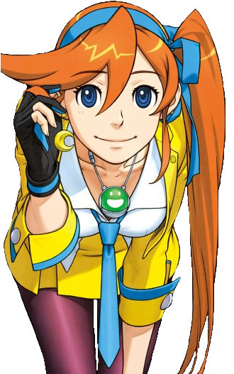 Athena Cykes Trucy Wright Apollo Justice Ace Attorney - Art Of Phoenix Wright: Ace Attorney - Dual Destinies (334x567), Png Download