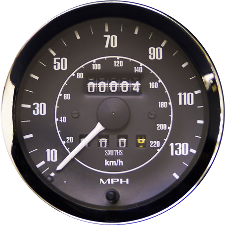 Speedometer Png Picture Library Library - Smiths Gauges (600x560), Png Download