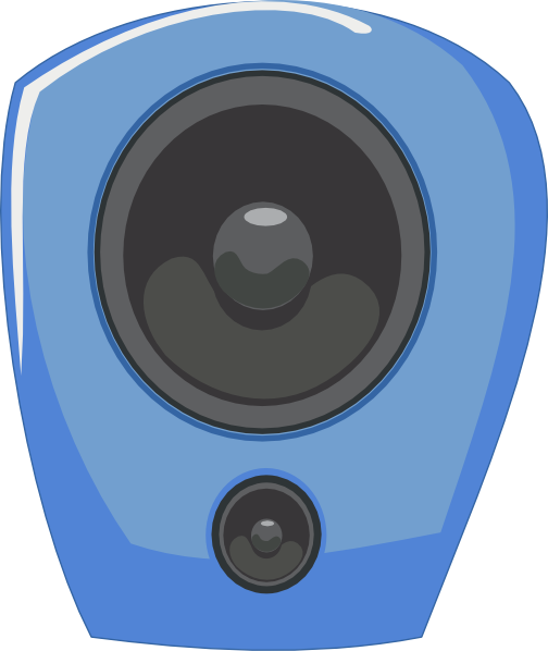 Clip Art At Clker Com Vector Online - Loudspeaker Cartoon (504x598), Png Download