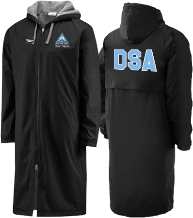 Dsa Speedo Parka Black - Team Parka (500x500), Png Download