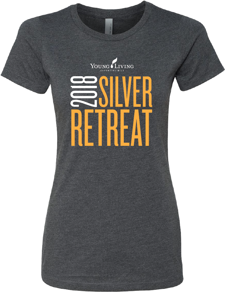 2018 Silver Retreat Tee - Shirt (1001x1001), Png Download