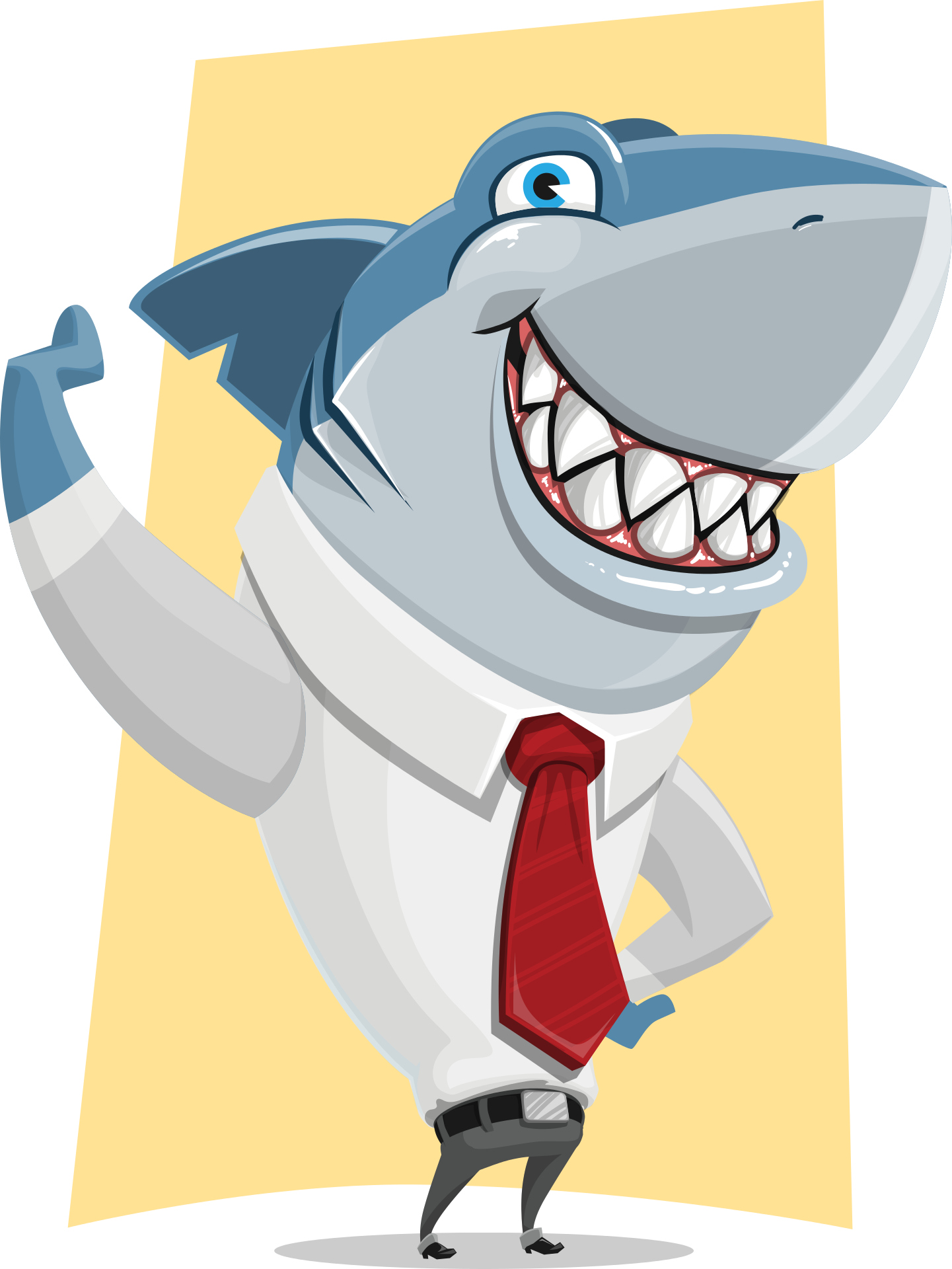 Shark Clipart Foca - Shark Png (561x709), Png Download