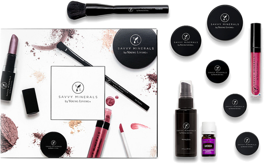 Savvy Minerals Cool 2 - Starter Kit Young Living Savvy Minerals Makeup (640x458), Png Download